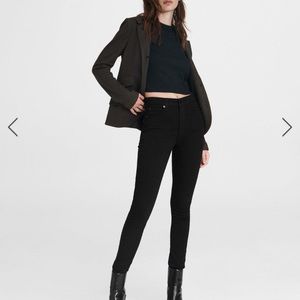 Rag&Bone slim skinny Jean in equestrian black. Size 29.